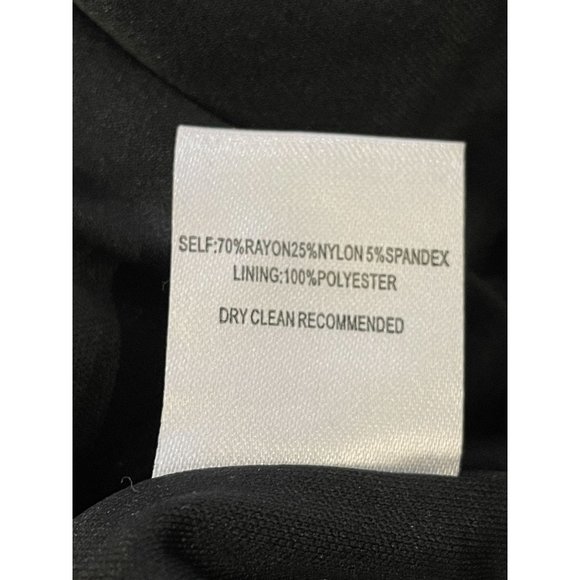 NWT ALi&Jay Bodycon Back Zipper Girly Glam Black Size Medium Women's Dress - Picture 7 of 8